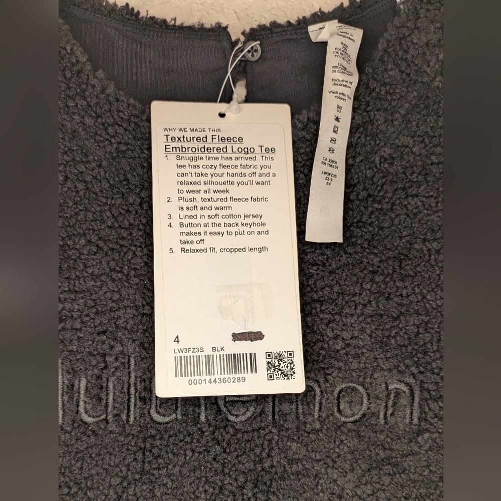 Lululemon Fleece Top - Picture 5 of 6